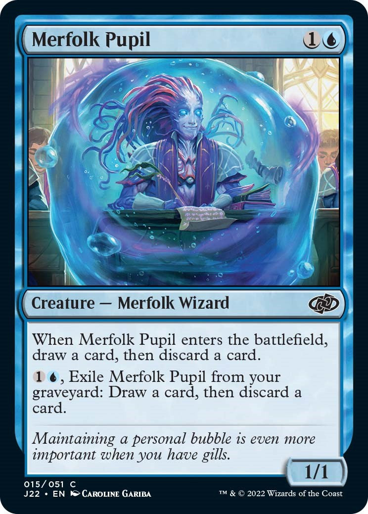 Merfolk Pupil [Jumpstart 2022] | Arkham Games and Comics