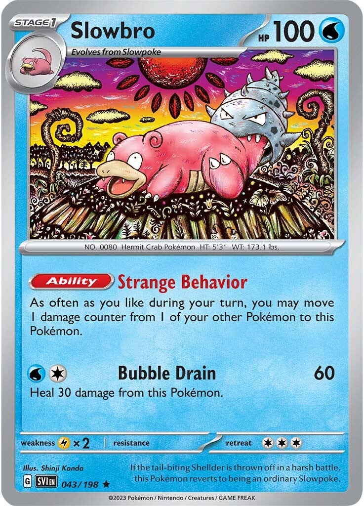 Slowbro (043/198) [Scarlet & Violet: Base Set] | Arkham Games and Comics