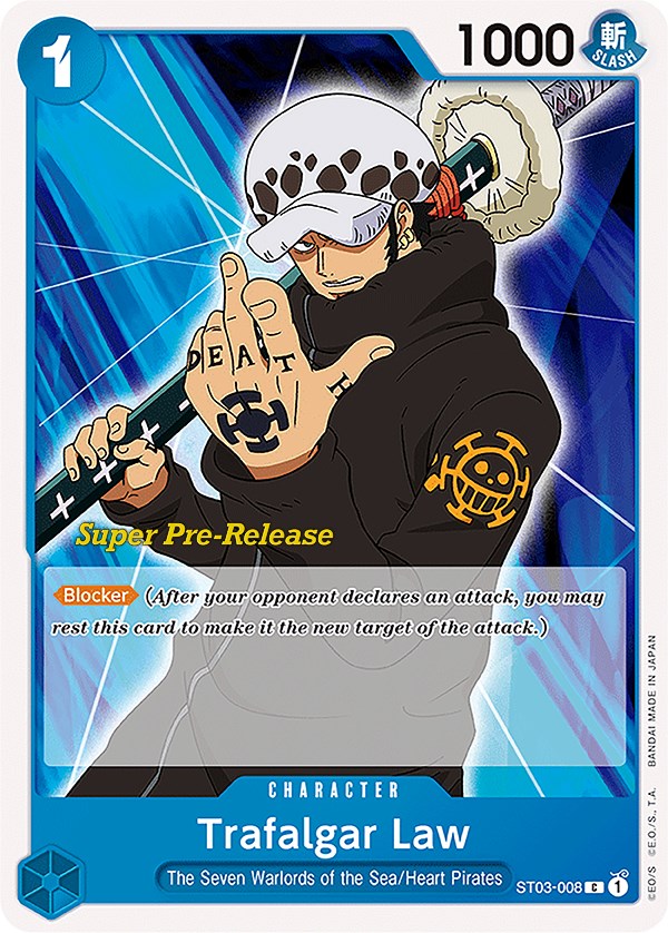 Trafalgar Law [Super Pre-Release Starter Deck: The Seven Warlords of the Sea] | Arkham Games and Comics