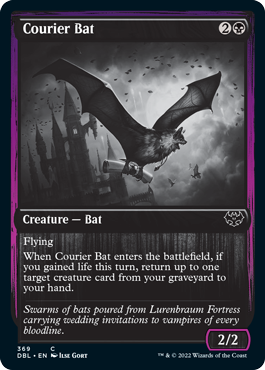 Courier Bat [Innistrad: Double Feature] | Arkham Games and Comics