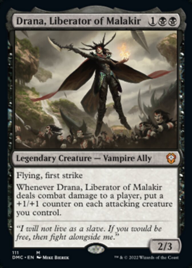 Drana, Liberator of Malakir [Dominaria United Commander] | Arkham Games and Comics