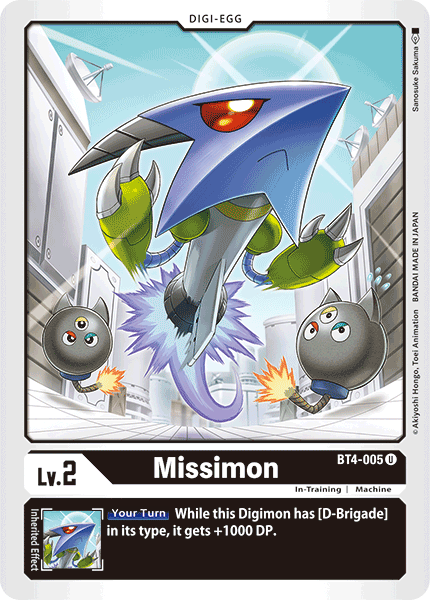 Missimon [BT4-005] [Great Legend] | Arkham Games and Comics