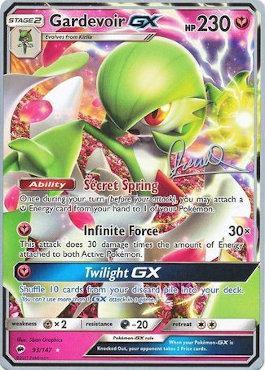 Gardevoir GX (93/147) (Infinite Force - Diego Cassiraga) [World Championships 2017] | Arkham Games and Comics