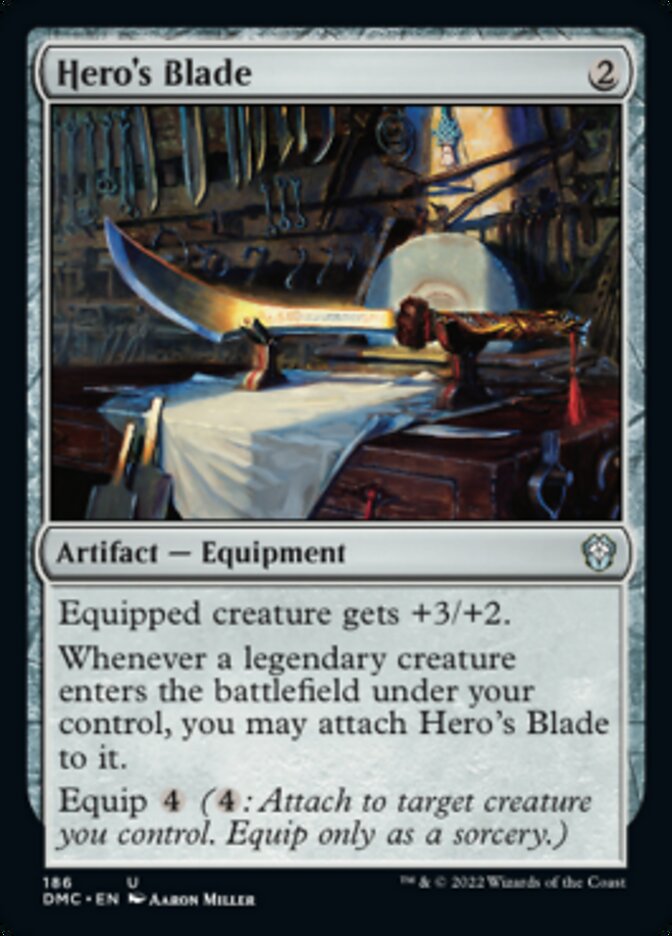 Hero's Blade [Dominaria United Commander] | Arkham Games and Comics