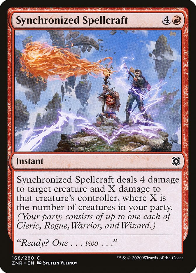 Synchronized Spellcraft [Zendikar Rising] | Arkham Games and Comics