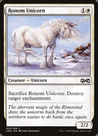 Ronom Unicorn [Ultimate Masters] | Arkham Games and Comics