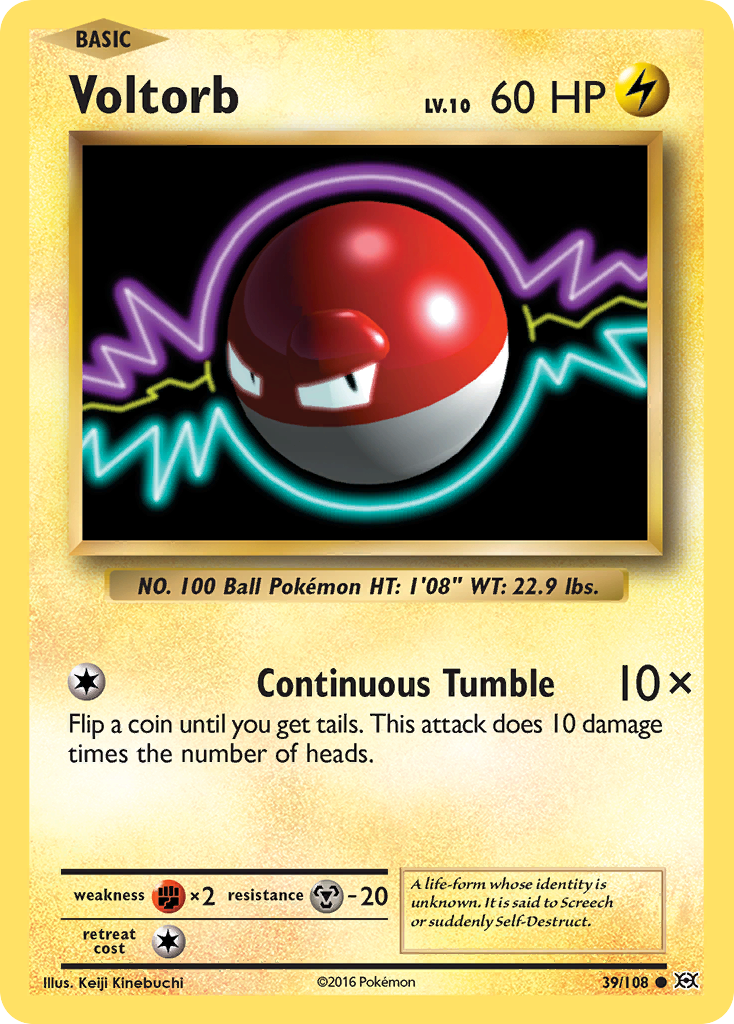 Voltorb (39/108) [XY: Evolutions] | Arkham Games and Comics