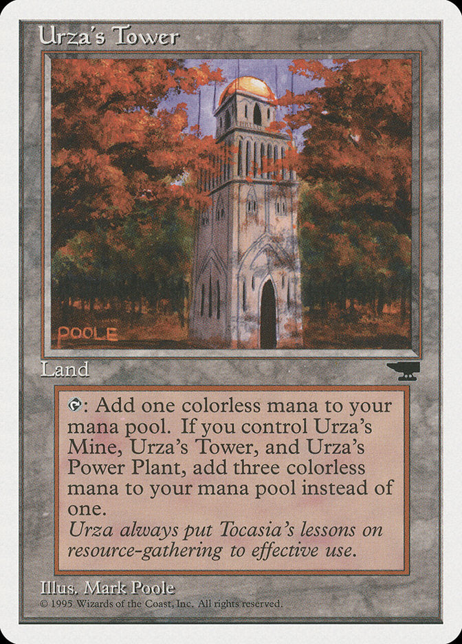 Urza's Tower (Autumn Leaves) [Chronicles] | Arkham Games and Comics