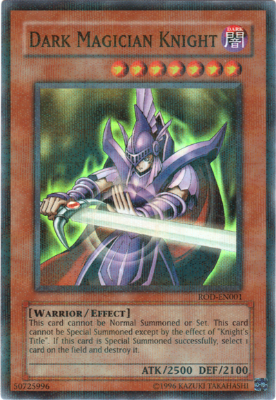 Dark Magician Knight (Reshef of Destruction) [ROD-EN001] Super Rare | Arkham Games and Comics