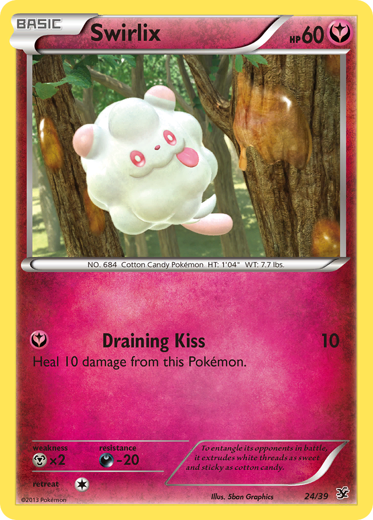 Swirlix (24/39) [XY: Kalos Starter Set] | Arkham Games and Comics