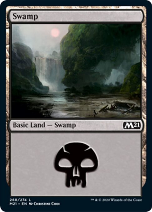 Swamp (268) [Core Set 2021] | Arkham Games and Comics