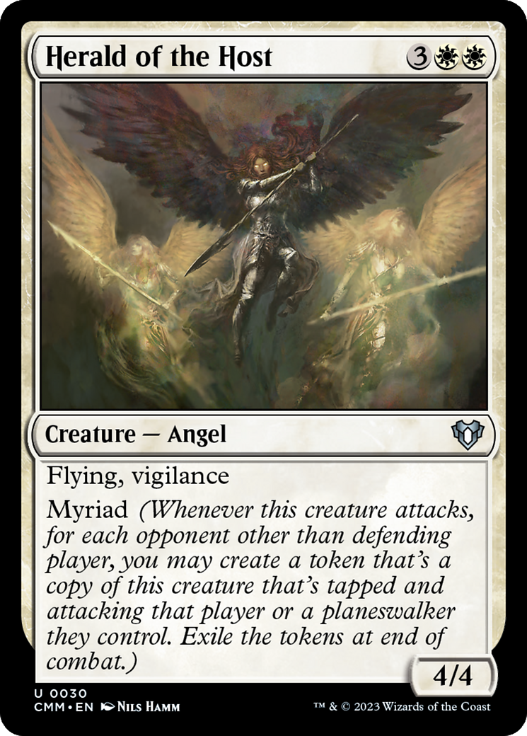 Herald of the Host [Commander Masters] | Arkham Games and Comics