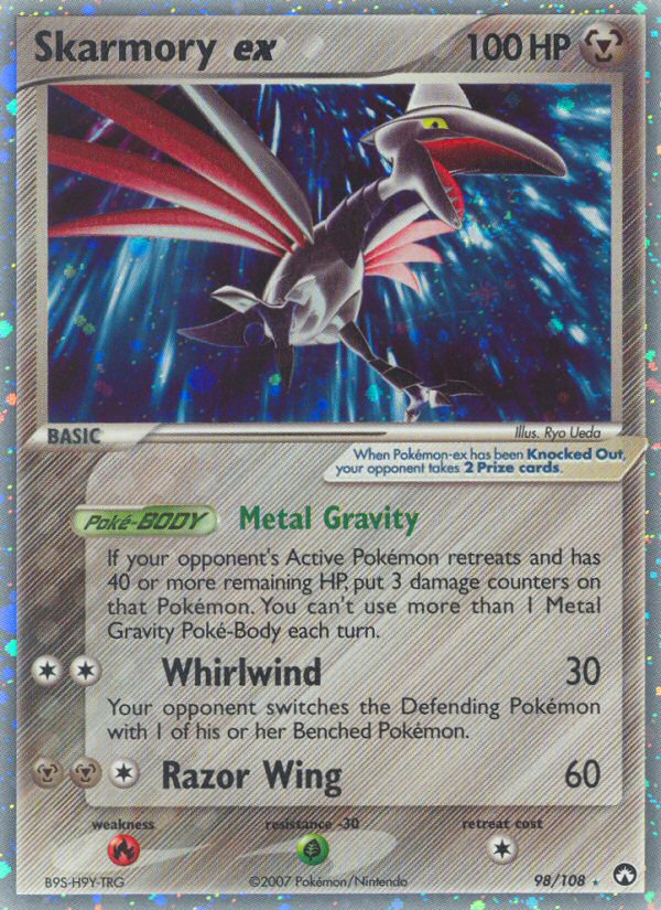 Skarmory ex (98/108) [EX: Power Keepers] | Arkham Games and Comics