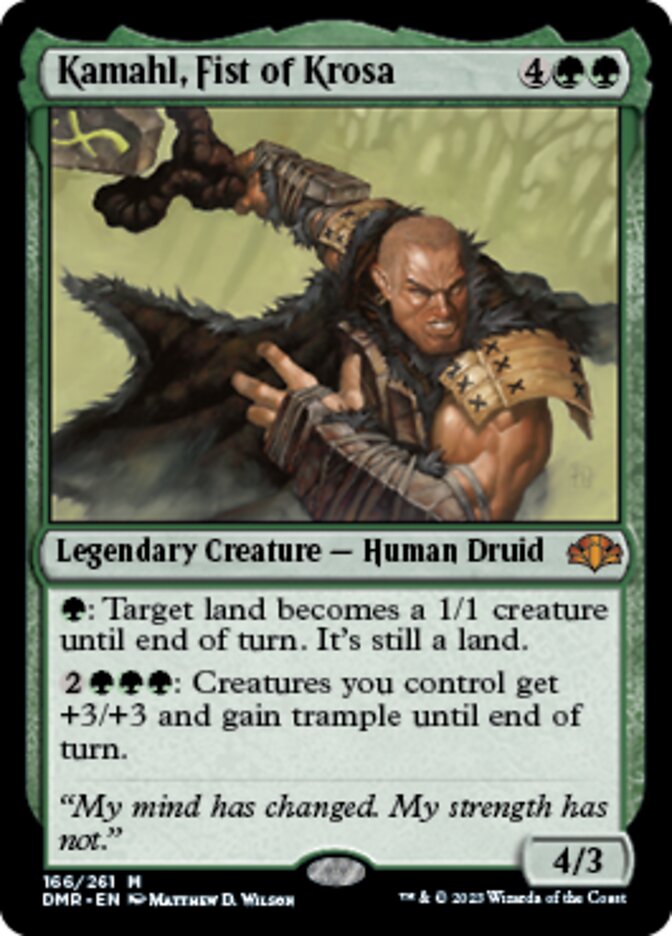 Kamahl, Fist of Krosa [Dominaria Remastered] | Arkham Games and Comics
