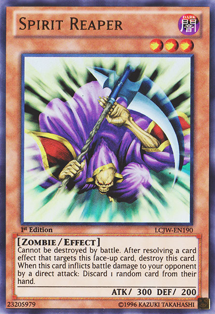 Spirit Reaper [LCJW-EN190] Ultra Rare | Arkham Games and Comics