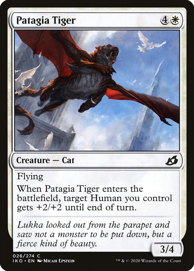 Patagia Tiger [Ikoria: Lair of Behemoths] | Arkham Games and Comics