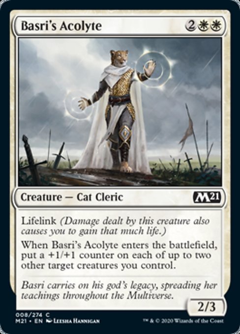 Basri's Acolyte [Core Set 2021] | Arkham Games and Comics