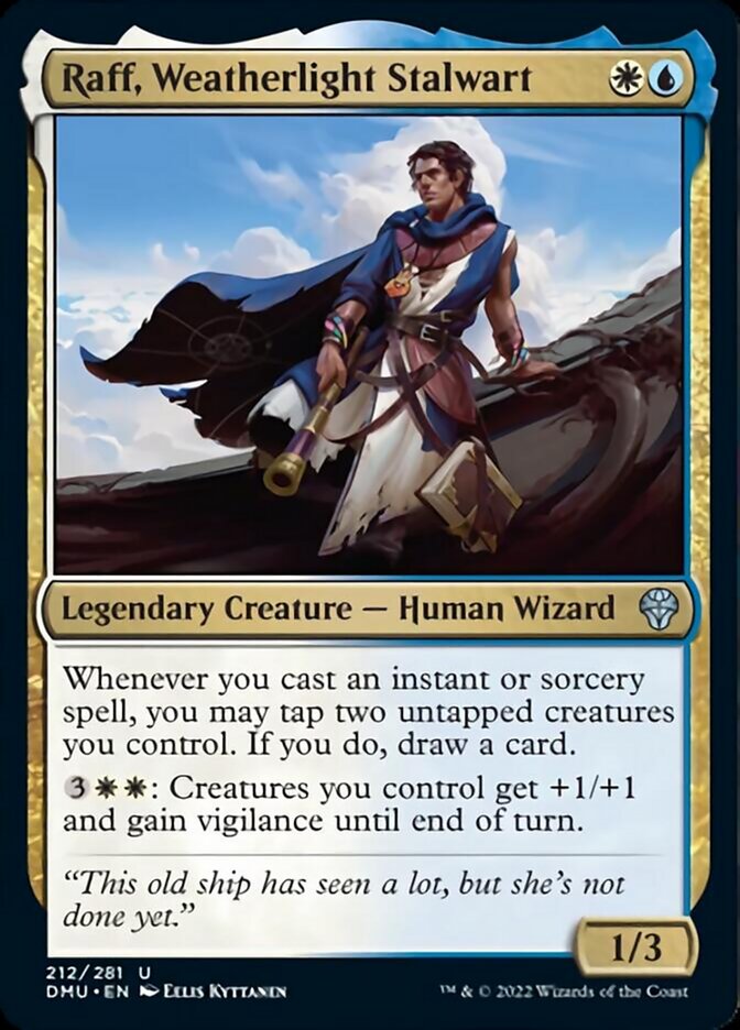 Raff, Weatherlight Stalwart [Dominaria United] | Arkham Games and Comics