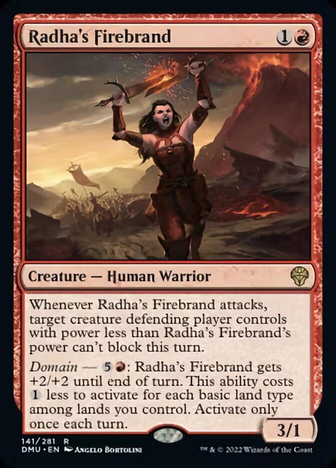 Radha's Firebrand [Dominaria United] | Arkham Games and Comics