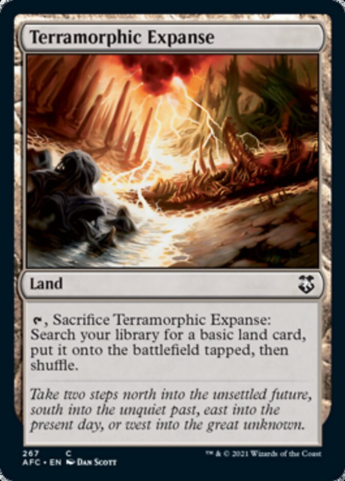 Terramorphic Expanse [Dungeons & Dragons: Adventures in the Forgotten Realms Commander] | Arkham Games and Comics