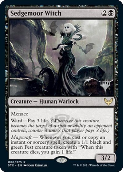 Sedgemoor Witch (Promo Pack) [Strixhaven: School of Mages Promos] | Arkham Games and Comics