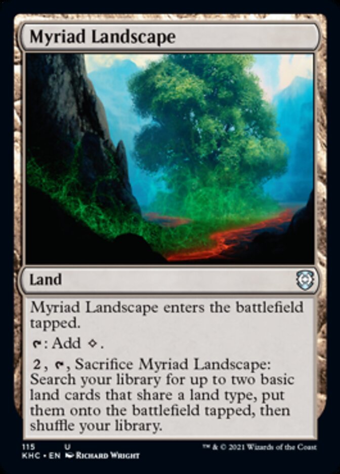 Myriad Landscape [Kaldheim Commander] | Arkham Games and Comics