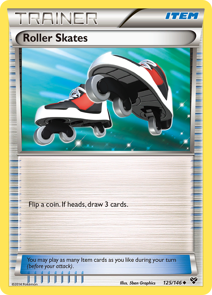 Roller Skates (125/146) [XY: Base Set] | Arkham Games and Comics