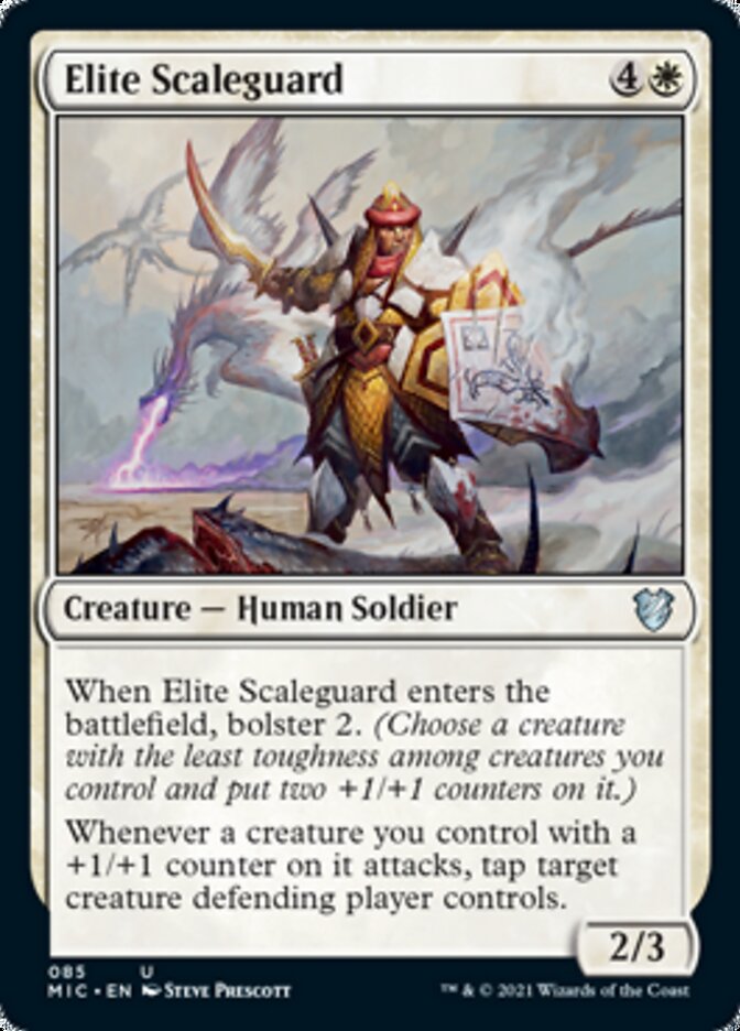 Elite Scaleguard [Innistrad: Midnight Hunt Commander] | Arkham Games and Comics