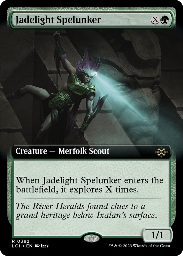 Jadelight Spelunker (Extended Art) [The Lost Caverns of Ixalan] | Arkham Games and Comics