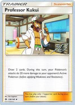 Professor Kukui (128/149) (Ice Path FTW - Zachary Bokhari) [World Championships 2017] | Arkham Games and Comics