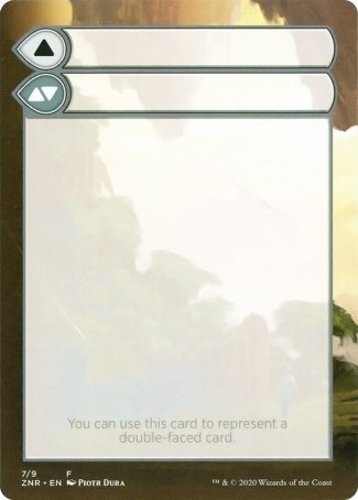 Helper Card (7/9) [Zendikar Rising Tokens] | Arkham Games and Comics