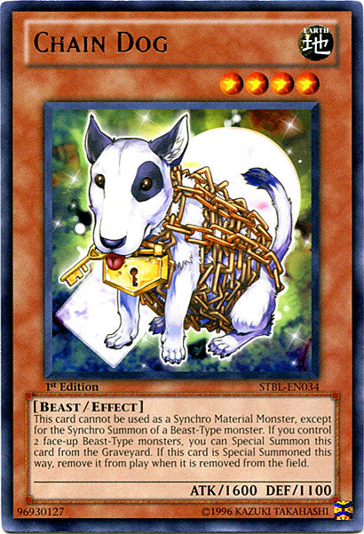 Chain Dog [STBL-EN034] Rare | Arkham Games and Comics