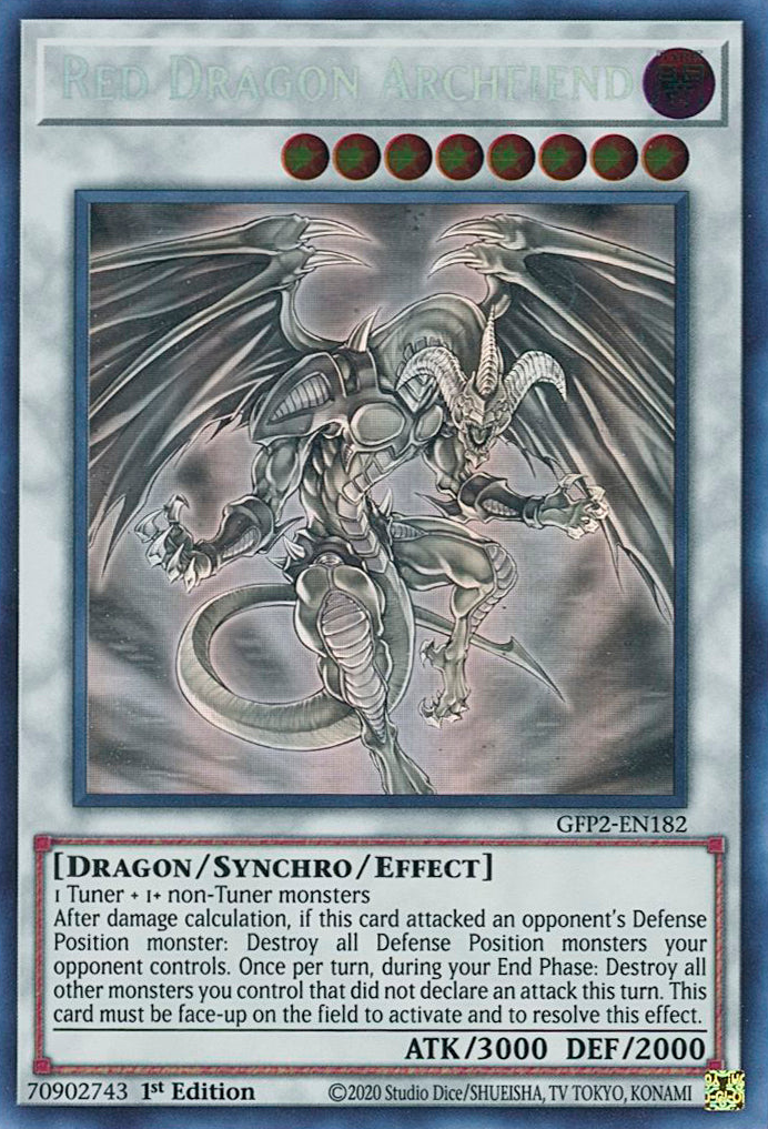 Red Dragon Archfiend [GFP2-EN182] Ghost Rare | Arkham Games and Comics