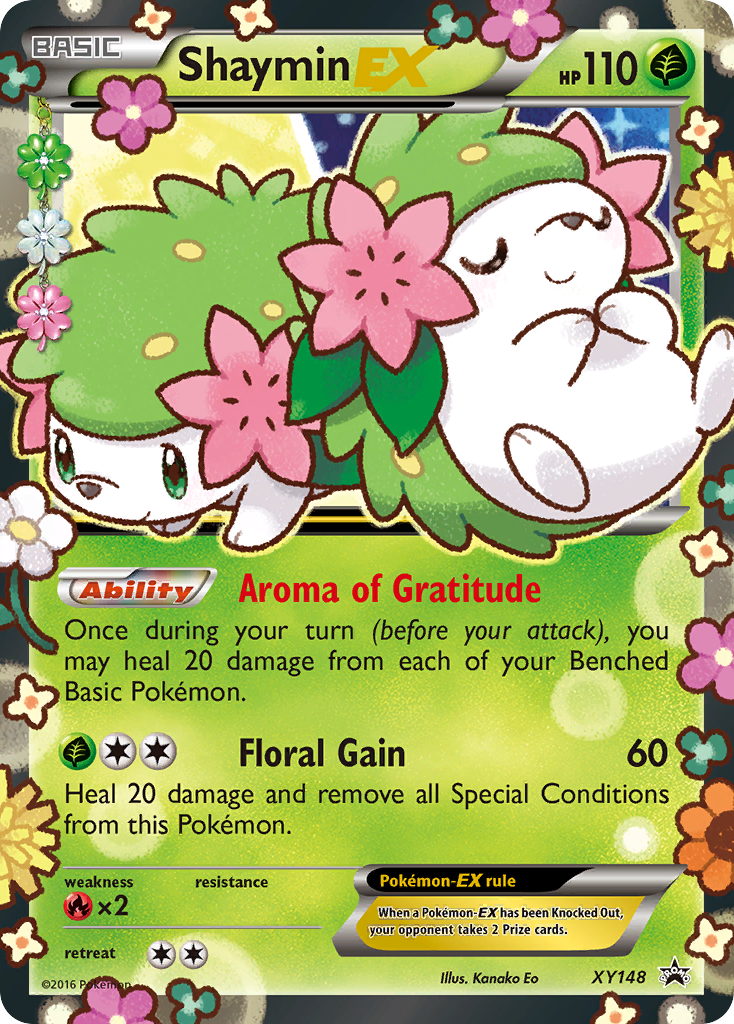 Shaymin EX (XY148) [XY: Black Star Promos] | Arkham Games and Comics