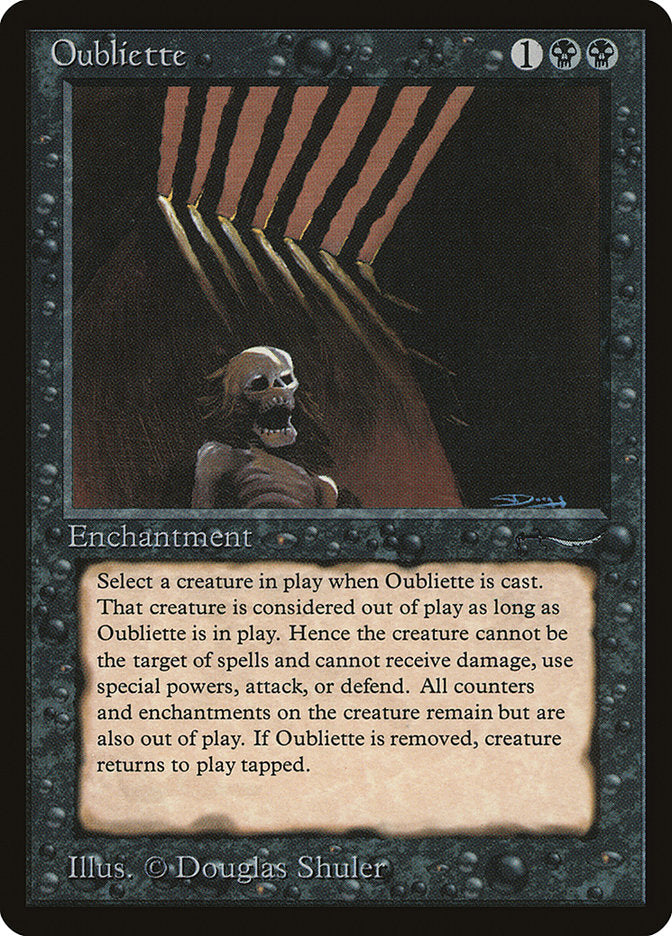 Oubliette (Light Mana Cost) [Arabian Nights] | Arkham Games and Comics