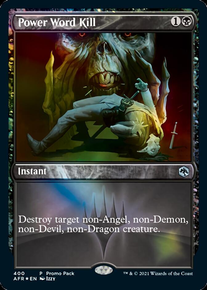 Power Word Kill (Promo Pack) [Dungeons & Dragons: Adventures in the Forgotten Realms] | Arkham Games and Comics