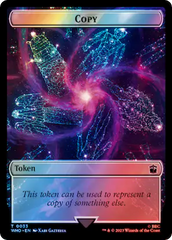 Copy // Mutant Double-Sided Token (Surge Foil) [Doctor Who Tokens] | Arkham Games and Comics