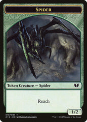 Bear // Spider Double-Sided Token [Commander 2015 Tokens] | Arkham Games and Comics