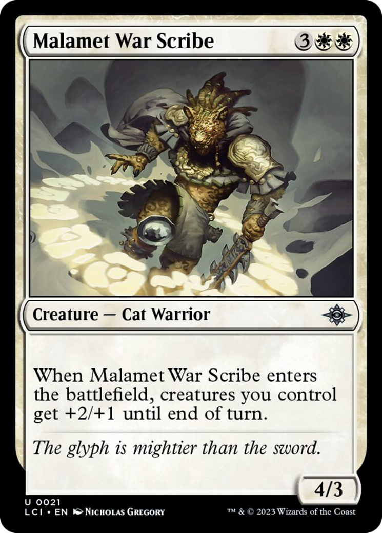 Malamet War Scribe [The Lost Caverns of Ixalan] | Arkham Games and Comics