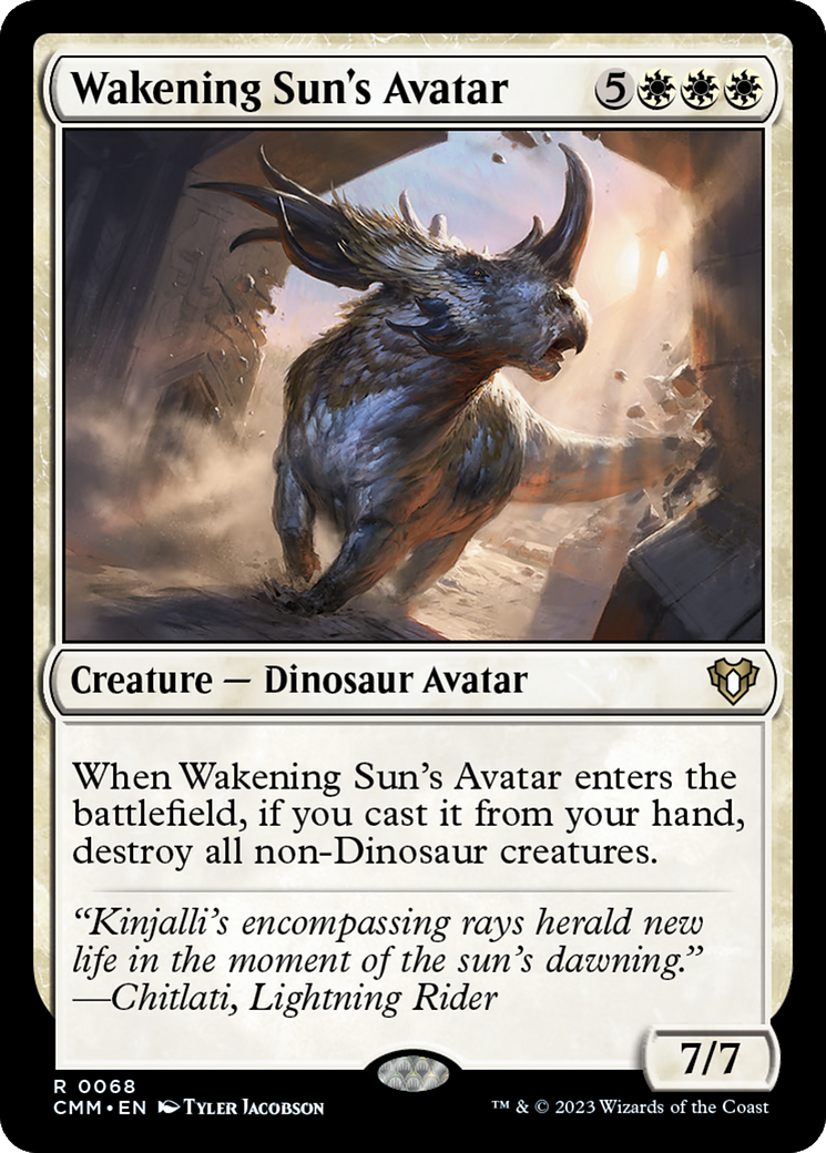 Wakening Sun's Avatar [Commander Masters] | Arkham Games and Comics