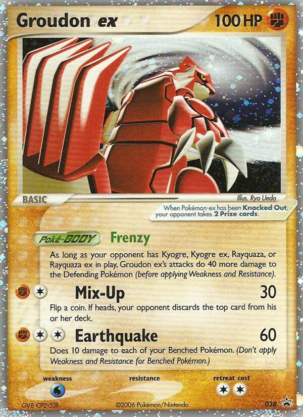 Groudon ex (038) [Nintendo: Black Star Promos] | Arkham Games and Comics