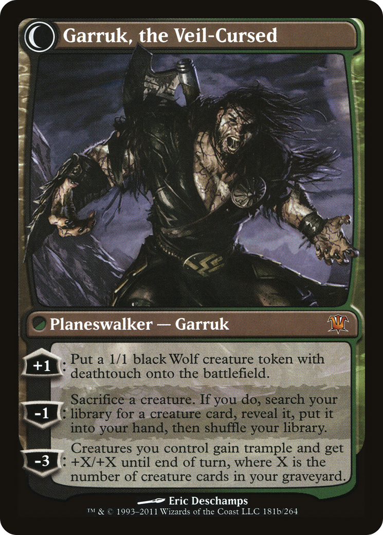 Garruk Relentless // Garruk, the Veil-Cursed [Secret Lair: From Cute to Brute] | Arkham Games and Comics