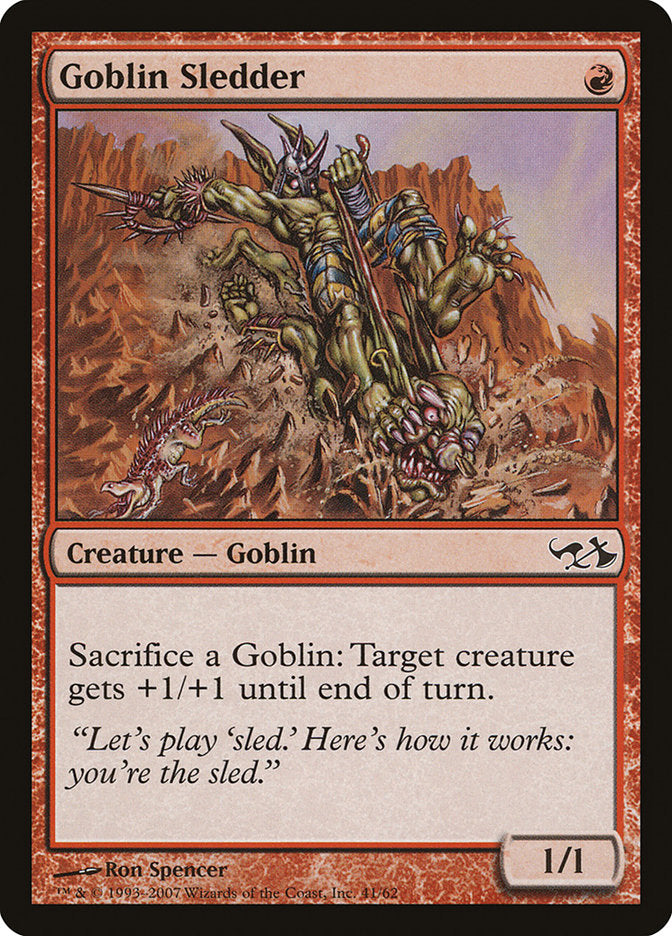 Goblin Sledder [Duel Decks: Elves vs. Goblins] | Arkham Games and Comics
