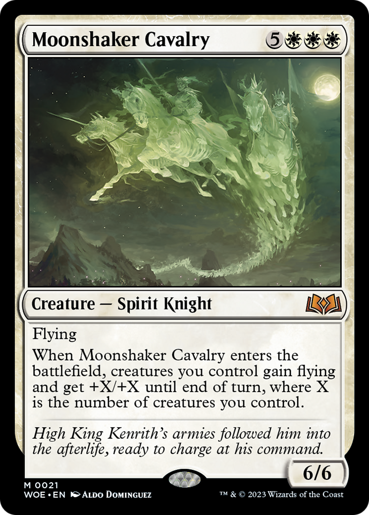 Moonshaker Cavalry [Wilds of Eldraine] | Arkham Games and Comics