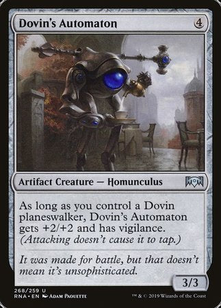 Dovin's Automaton [Ravnica Allegiance] | Arkham Games and Comics