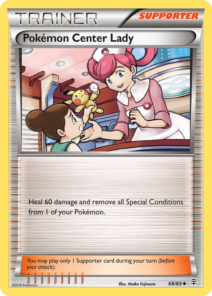 Pokemon Center Lady (68/83) [XY: Generations] | Arkham Games and Comics