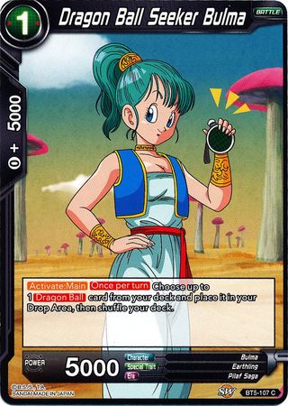 Dragon Ball Seeker Bulma (BT5-107) [Miraculous Revival] | Arkham Games and Comics