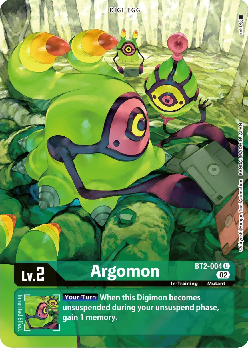Argomon [BT2-004] (Alternate Art) [Starter Deck: Beelzemon Advanced Deck Set] | Arkham Games and Comics