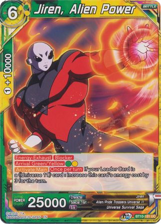 Jiren, Alien Power (BT10-151) [Rise of the Unison Warrior 2nd Edition] | Arkham Games and Comics