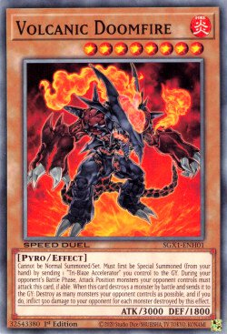 Volcanic Doomfire [SGX1-ENH01] Common | Arkham Games and Comics